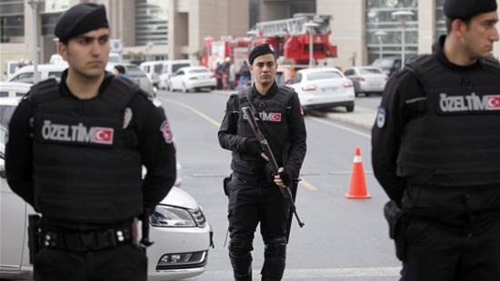 Three Turkish police killed in attack blamed on Kurdish militants
